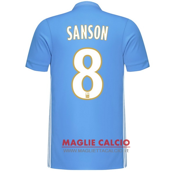 nuova maglietta marseille 2017-2018 sanson 8 seconda